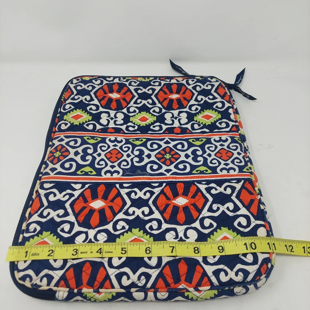 Vera Bradley Sun Valley Laptop Tablet Sleeve Protective Padded Carrying Case